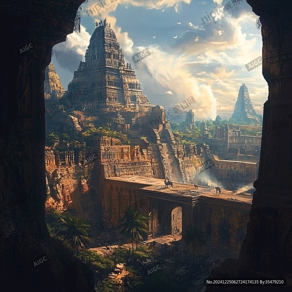 神话场景图