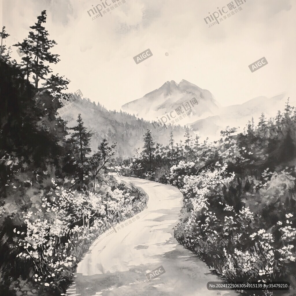 手绘川断