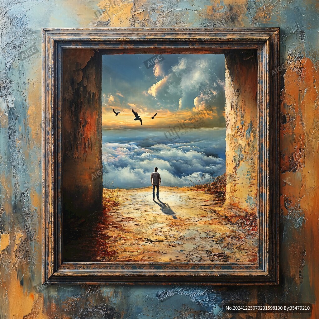 超现实主义意境画