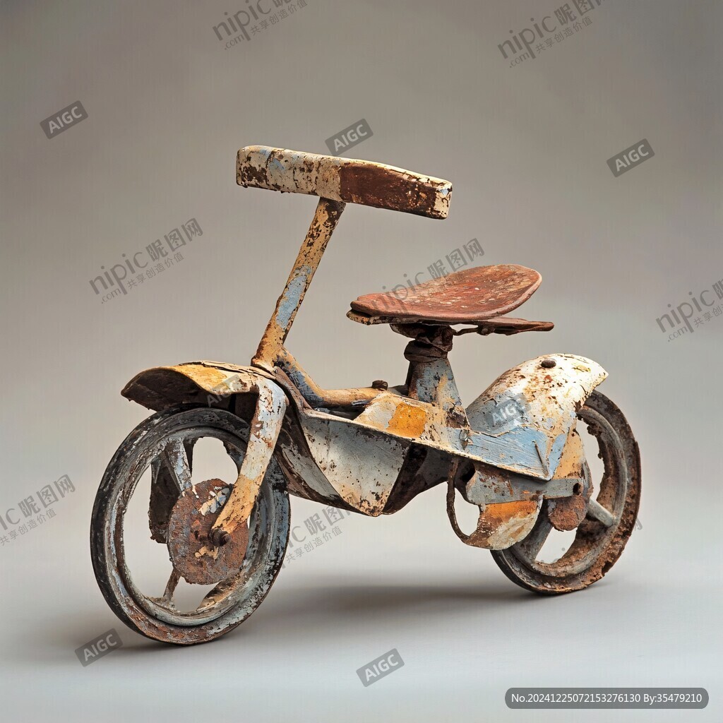 铜编自行车