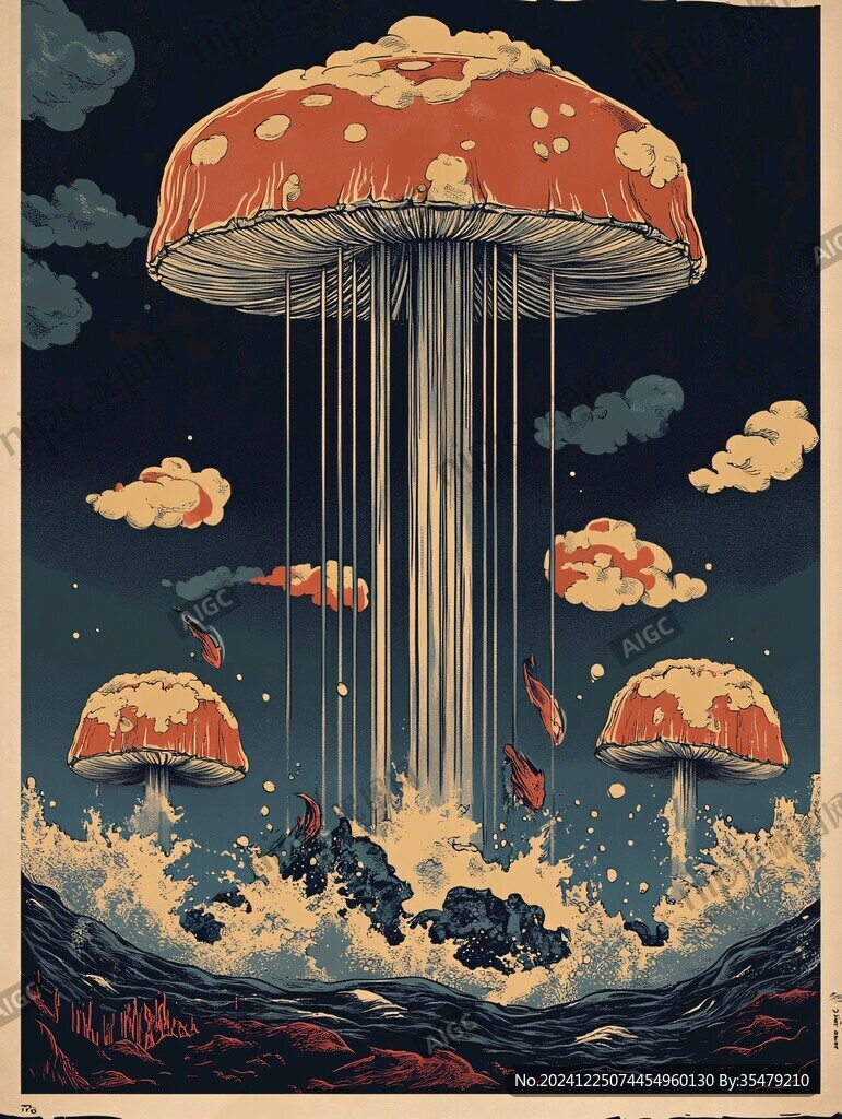 视觉冲击力广告装饰画