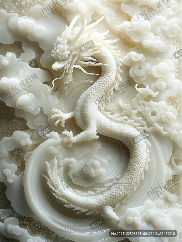 高清唯美双龙戏珠