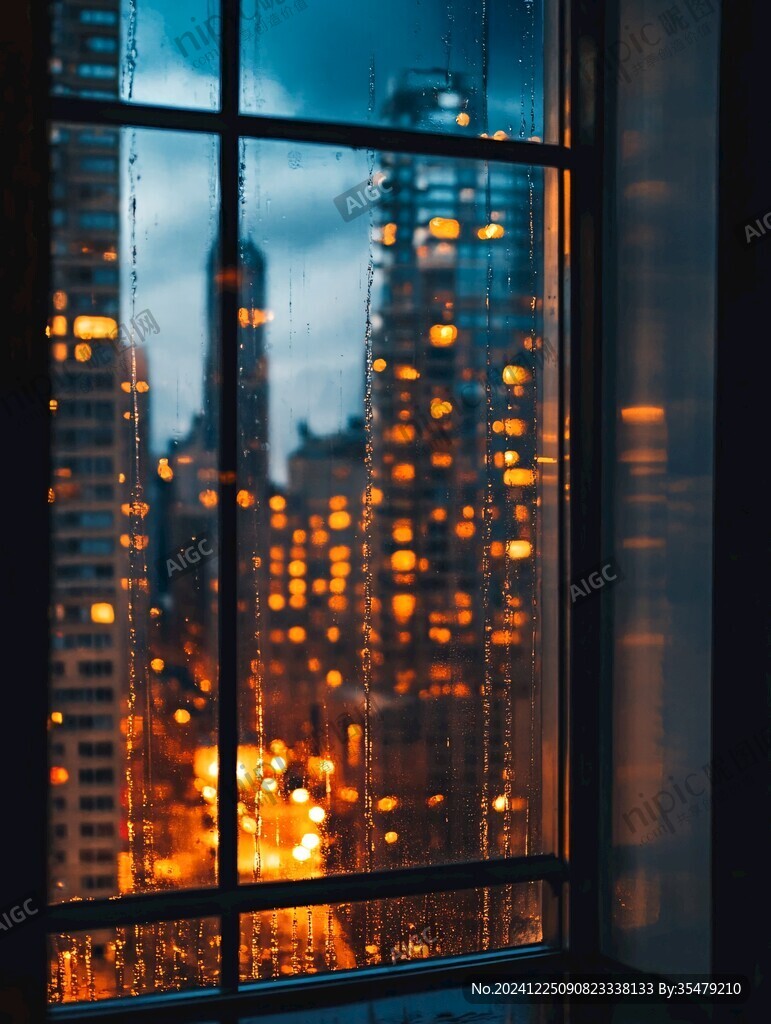 窗里灯火