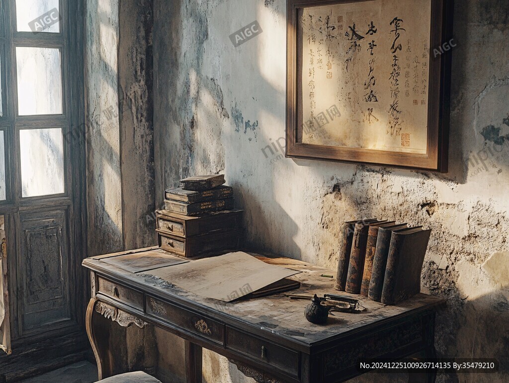 书斋素材