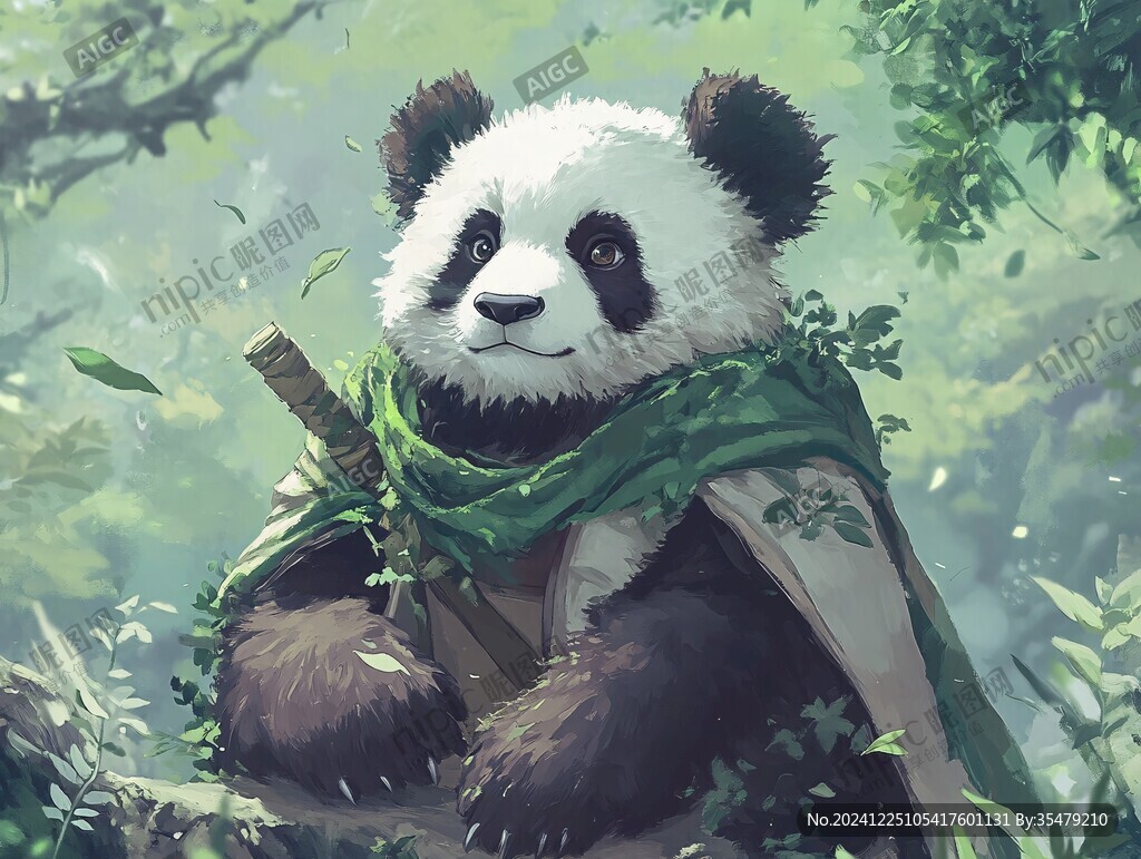 拟人大熊猫