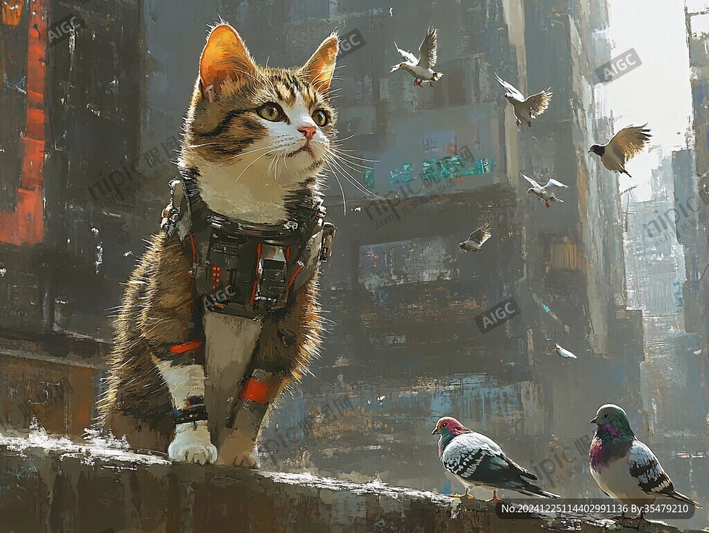 猫在世界末日前