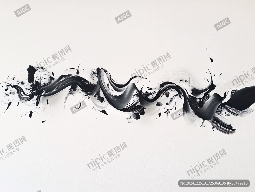 水墨漆喷绘