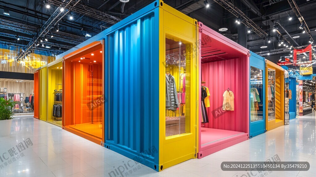 七彩集装箱小镇