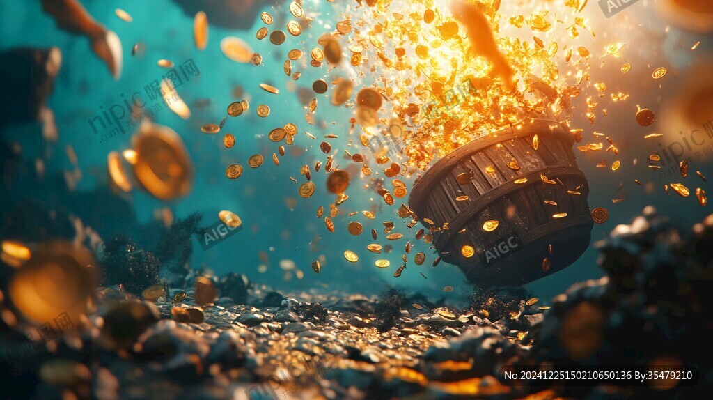 金船海浪财宝船