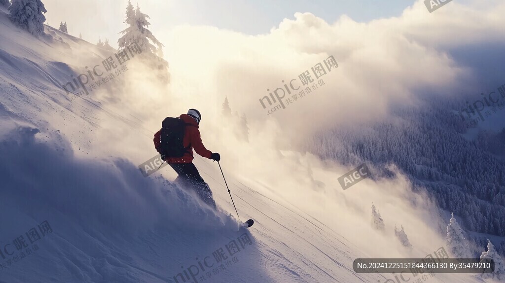 滑雪壁纸