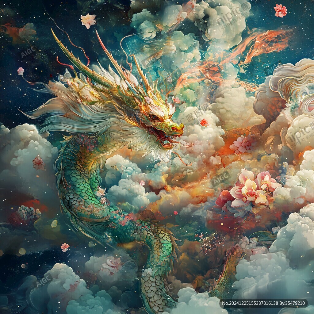 龙年插画合集