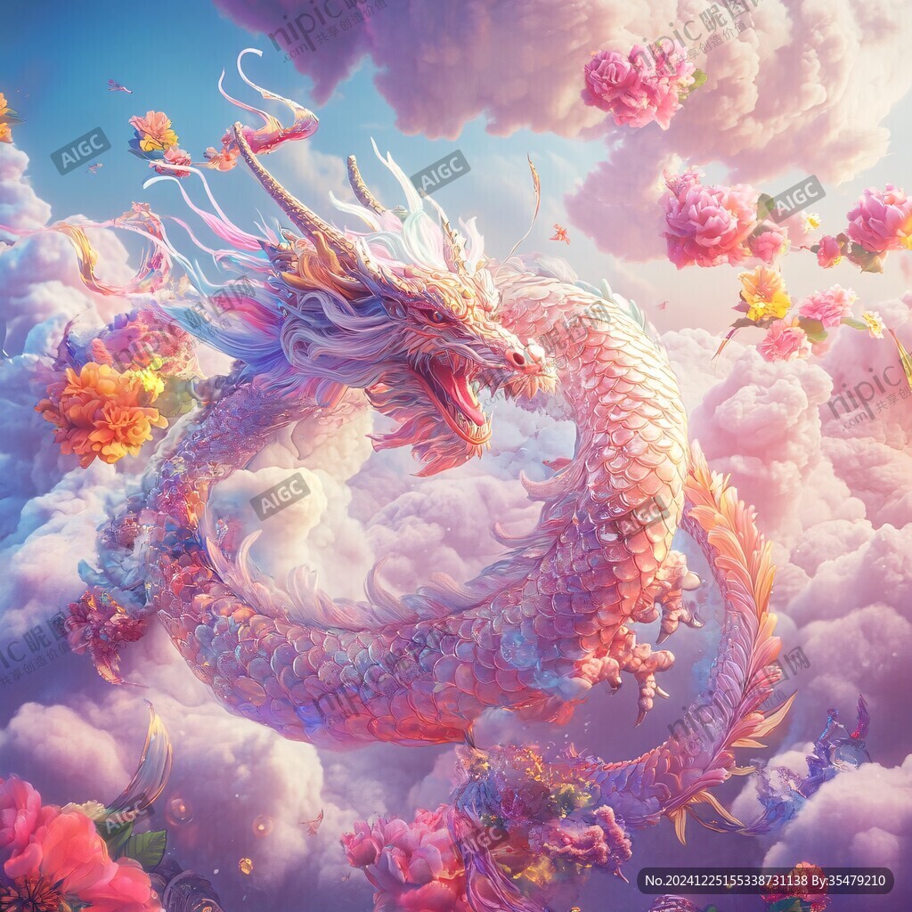 龙年系列包装插画
