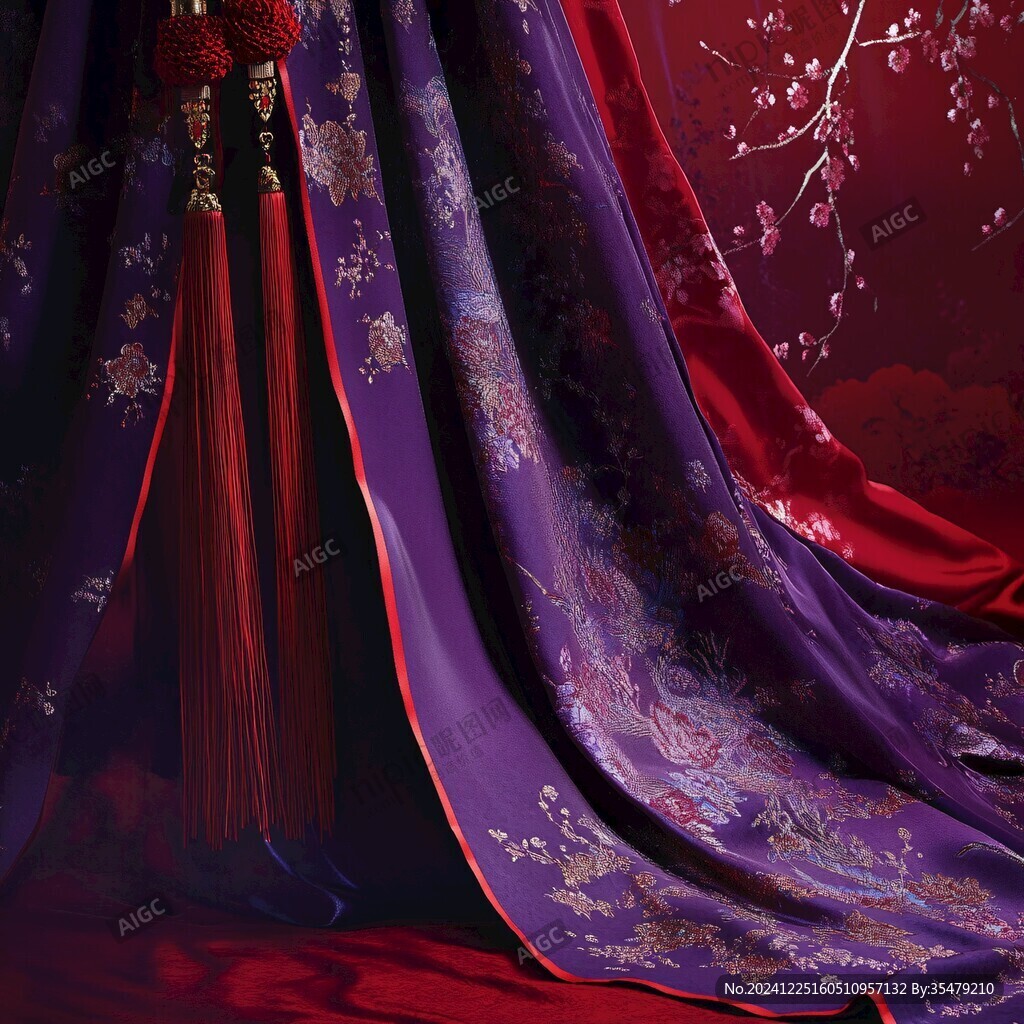 服装服饰汉服丝绸绸缎