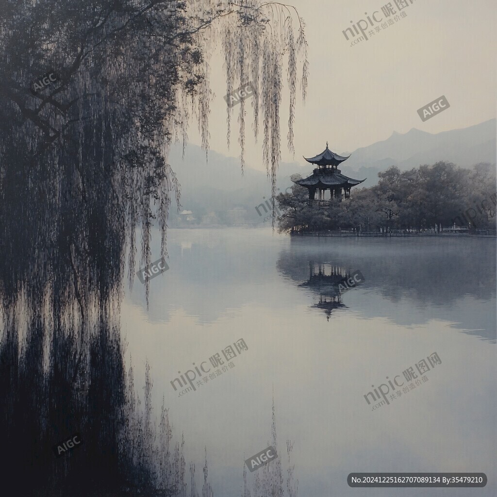 苏堤晨曦