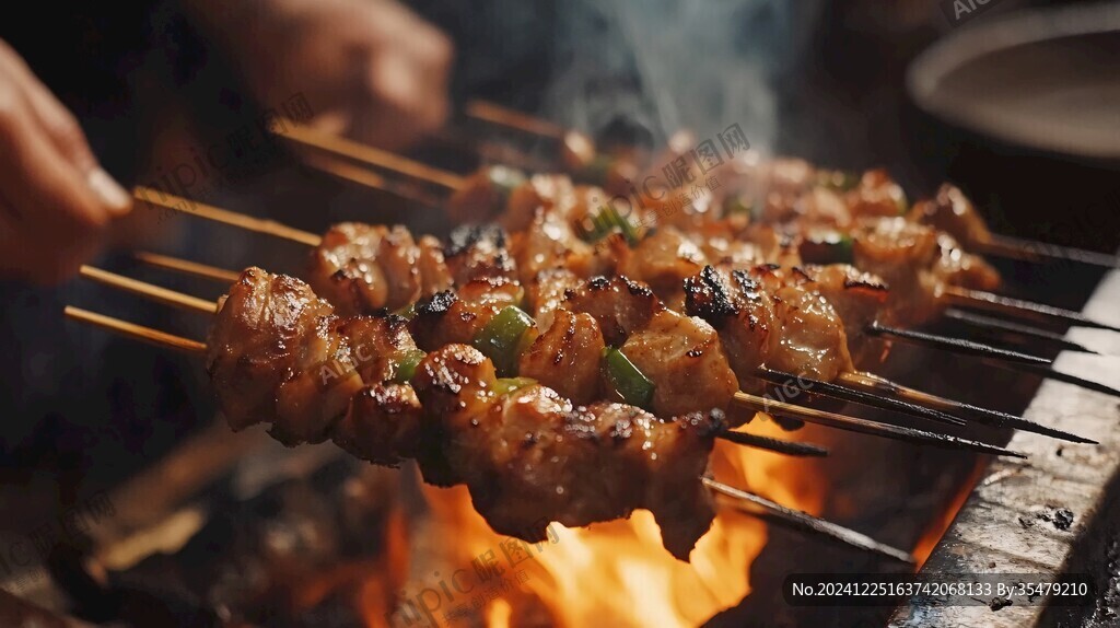 烧烤肉串烤串撸串羊肉
