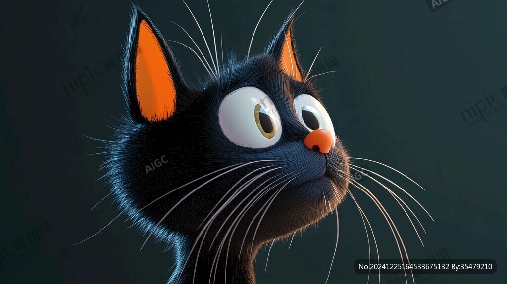 3d卡通猫咪