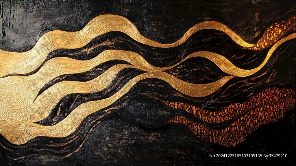 流金艺术画