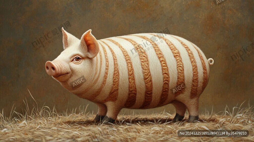 动物插画写实