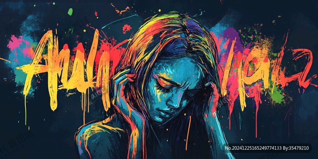 躁点插画