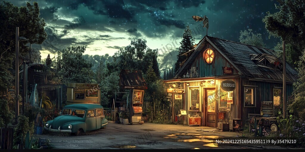 欧美小镇情景主题