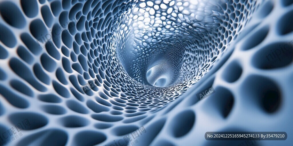 3d立体圈圈背景