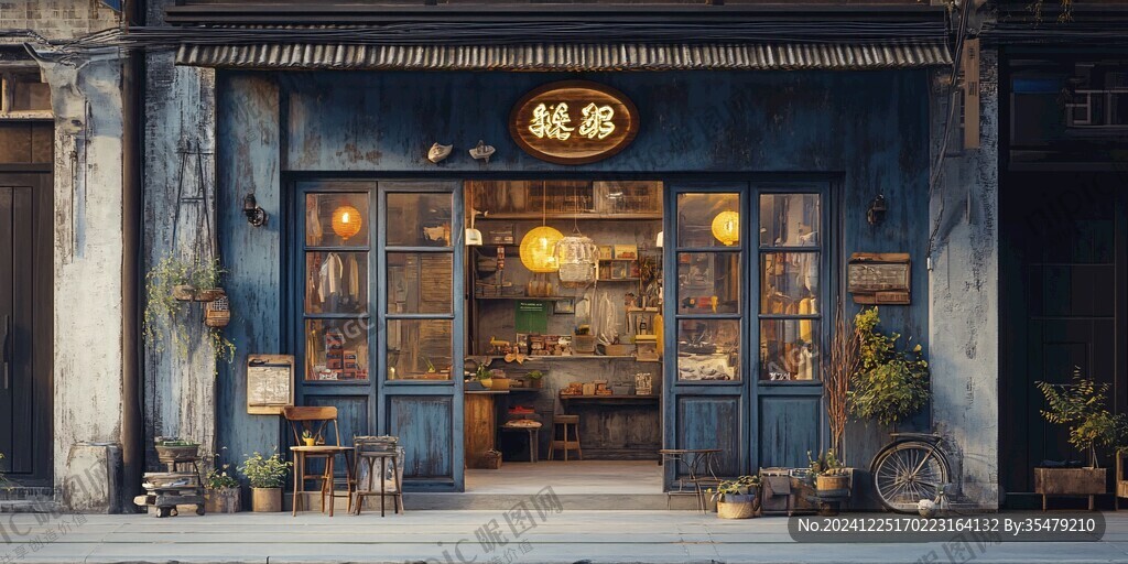 文艺店铺古镇店铺