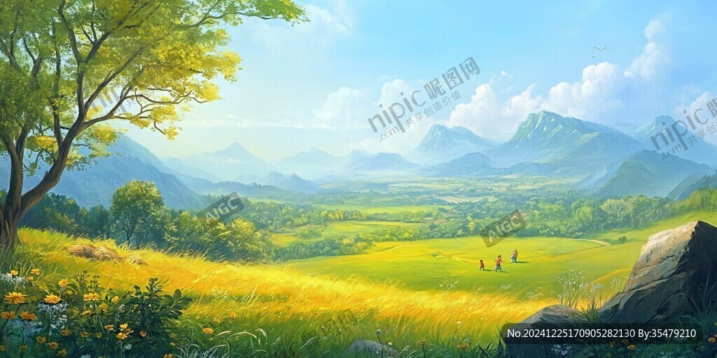 巨幅郊野风景