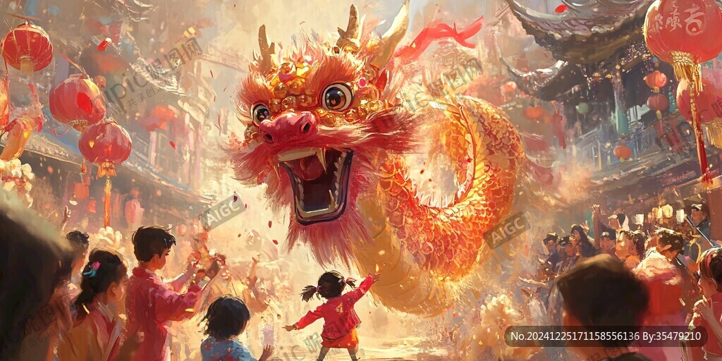 舞龙舞狮壁纸