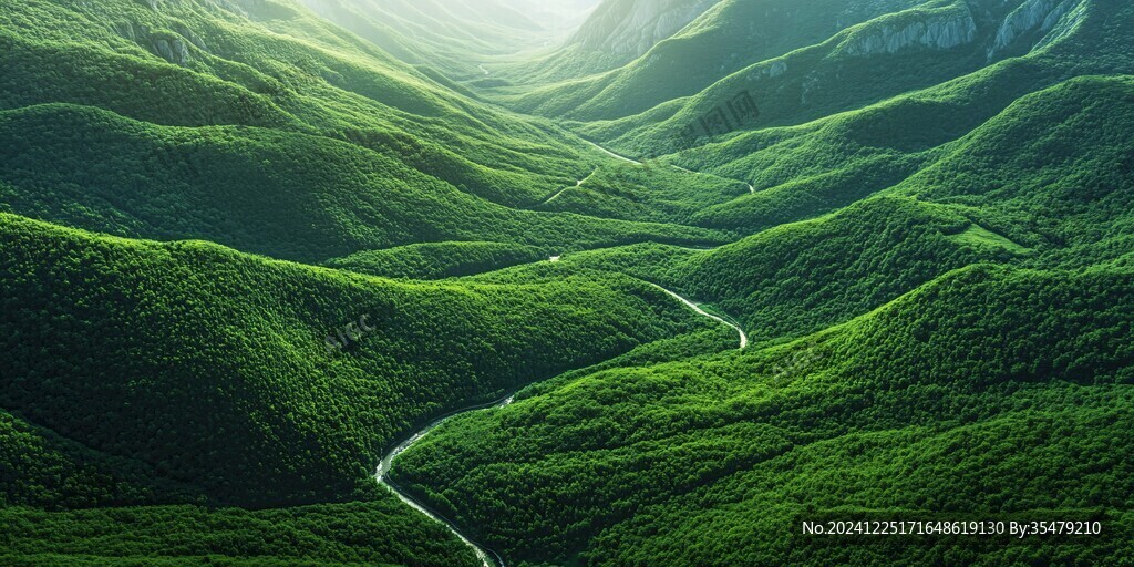 山丘丘陵效果