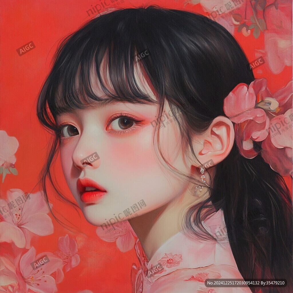 板绘人像