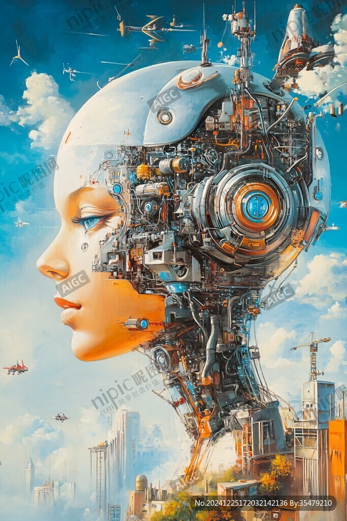 科幻题材插画