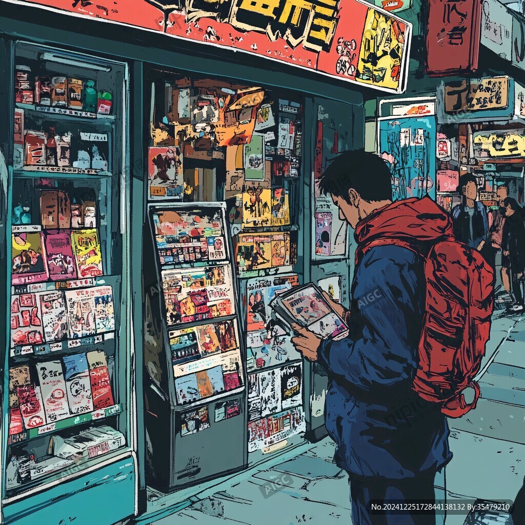 港风插画