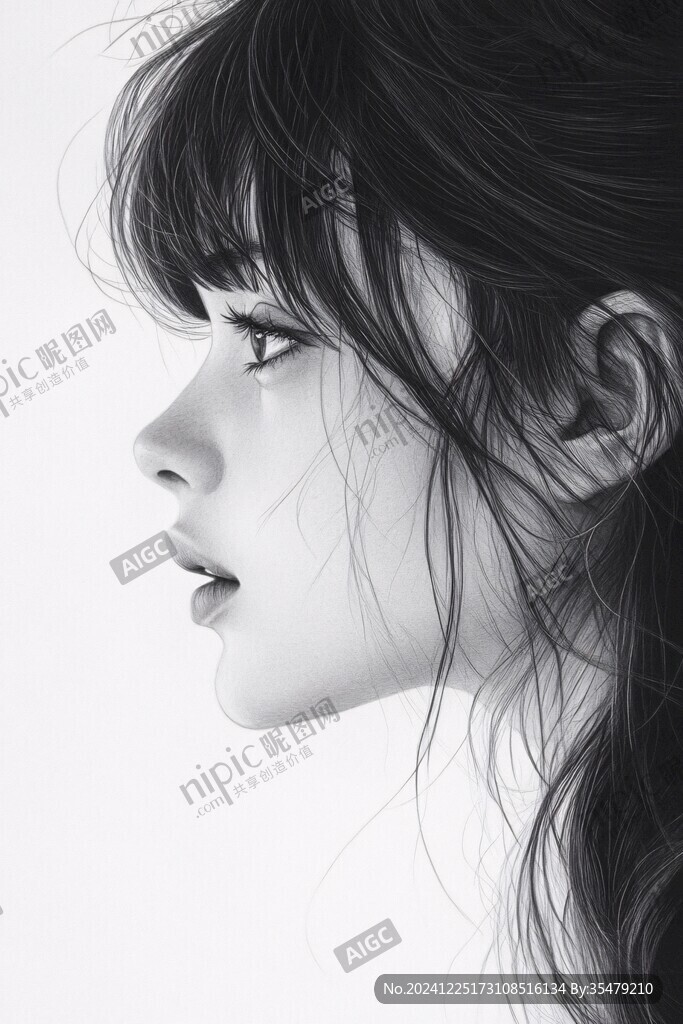 板绘人像
