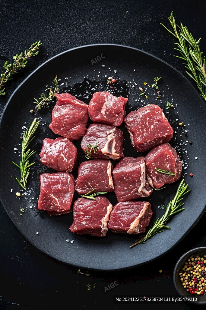 新鲜生鲜牛肉美食