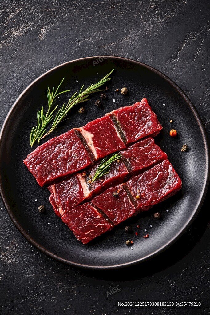 新鲜生鲜牛肉美食