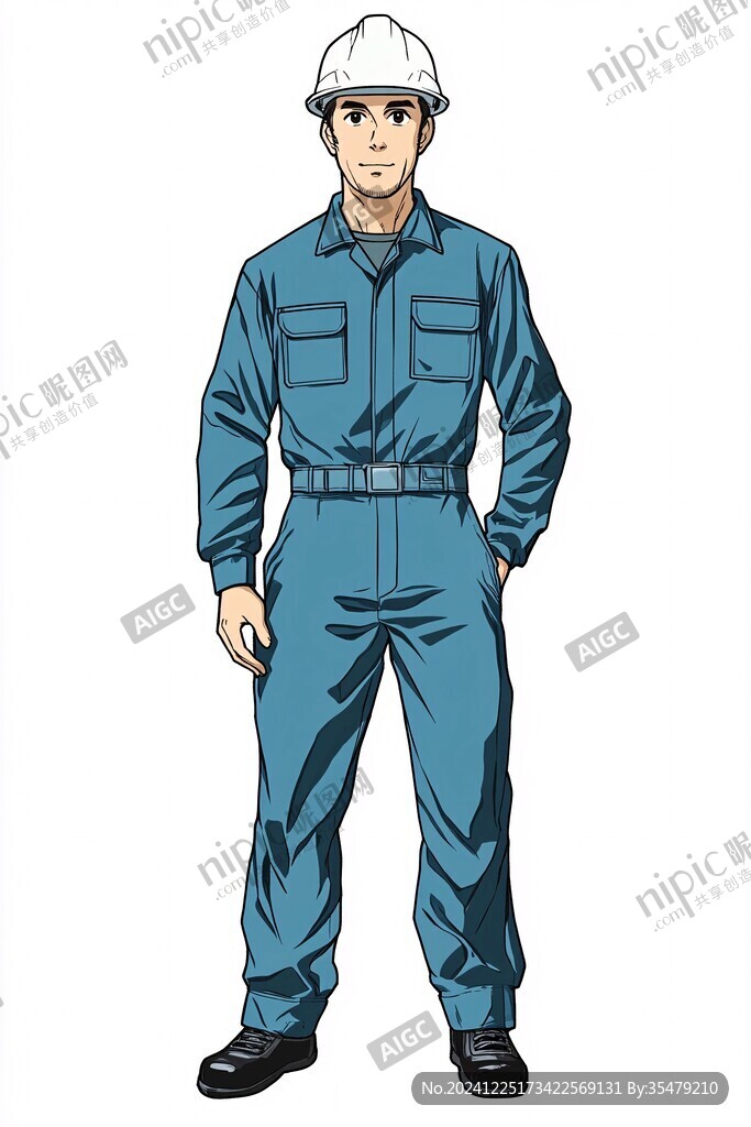 工作服素材