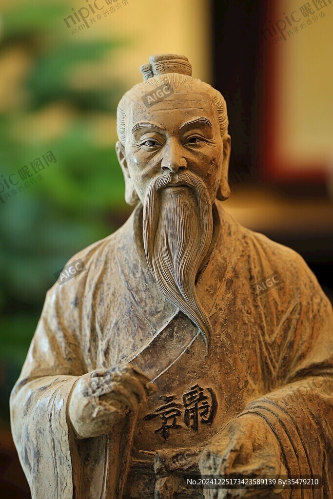 中医塑像