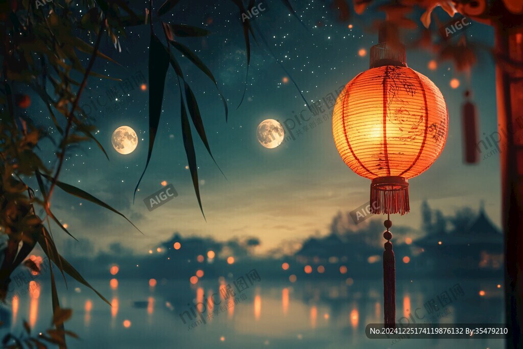 中秋唯美宽屏壁纸