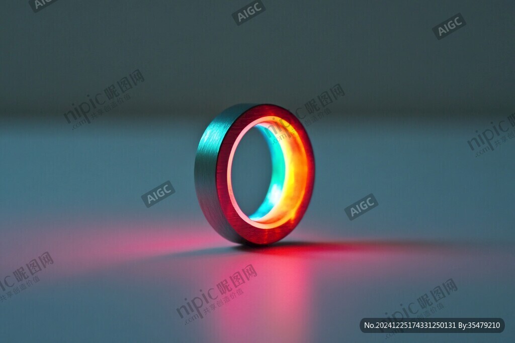 立体渐变发光体设计