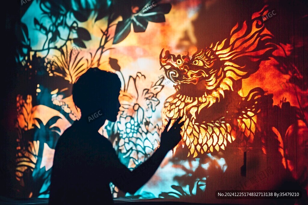 皮影灯