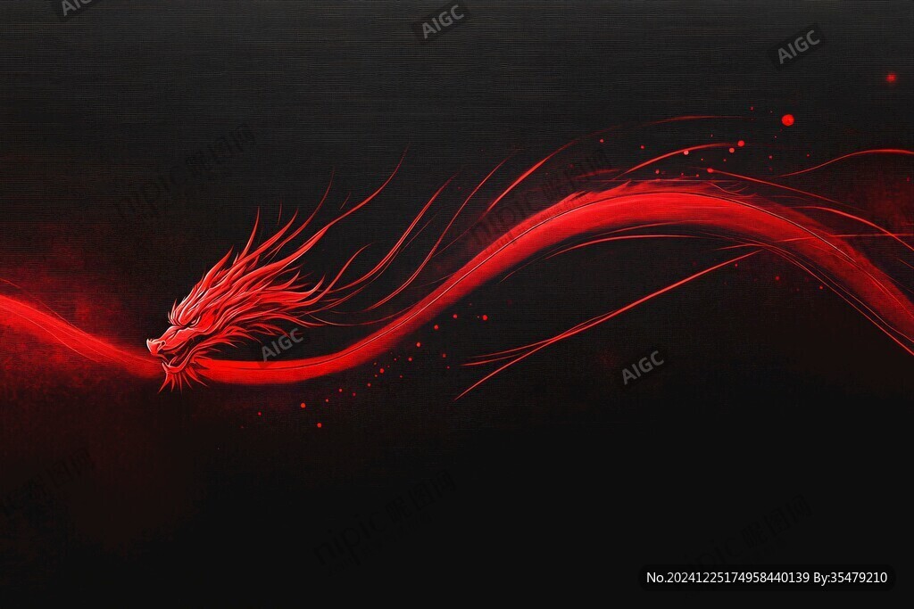 龙吐水壁纸