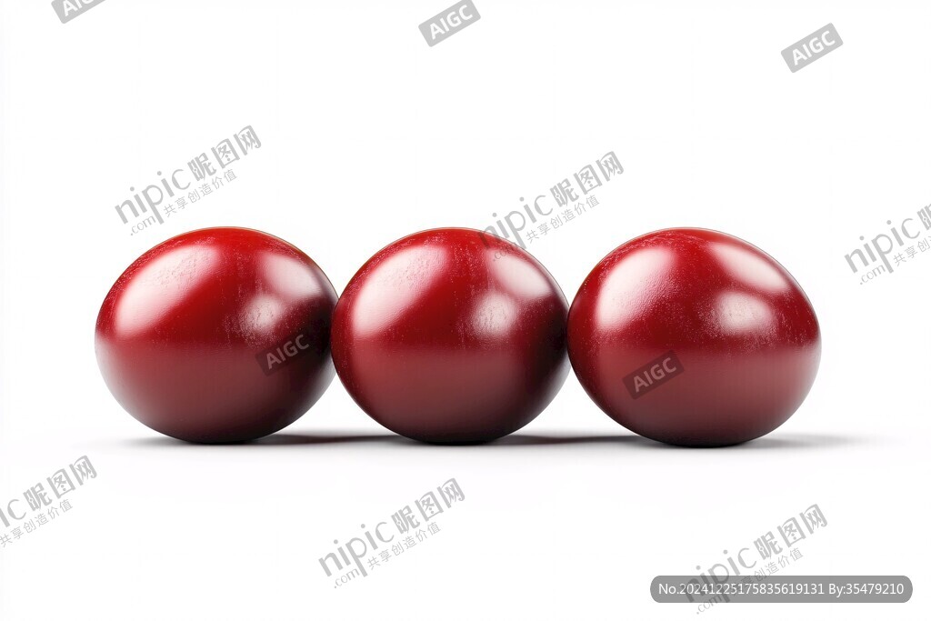 红色球体创意场景