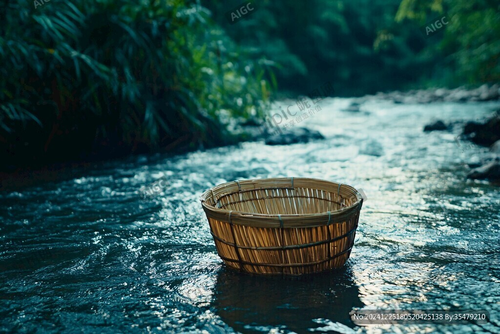 竹篮流水