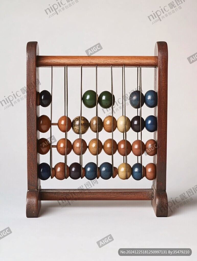 彩虹珠算架