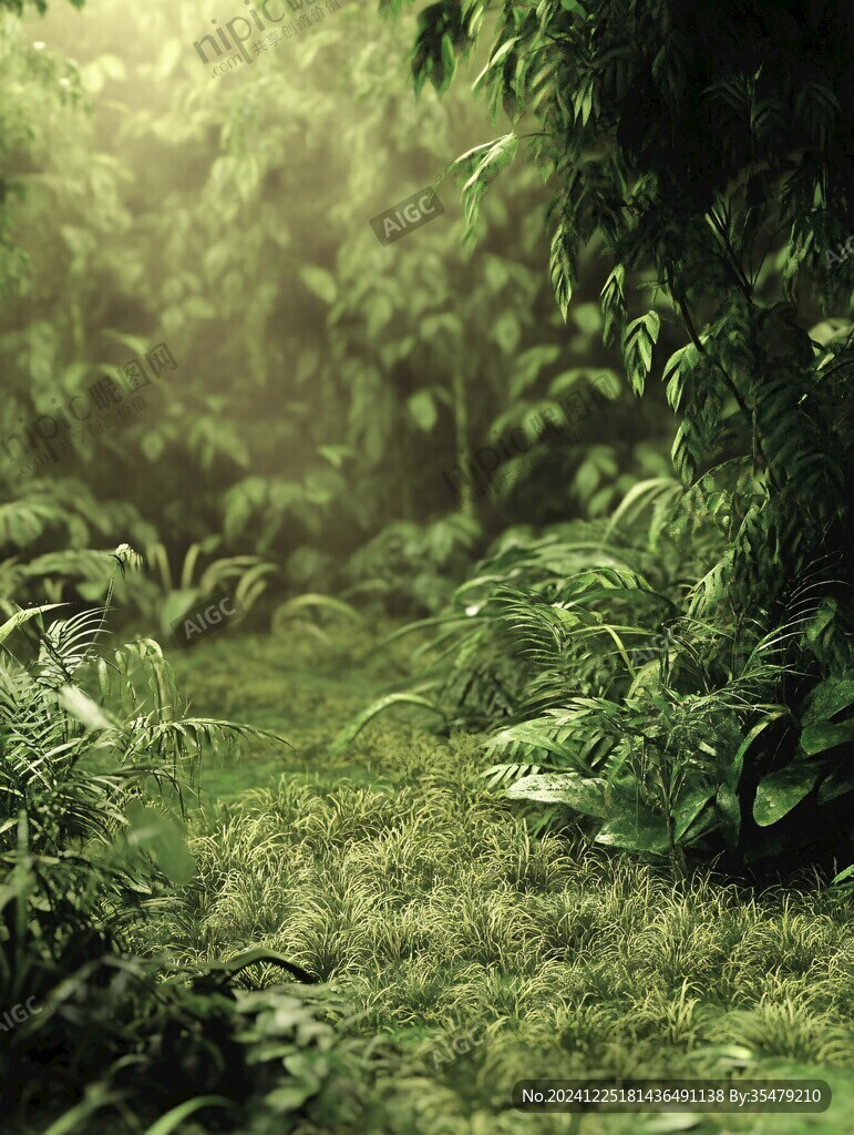 梦幻绿色丛林