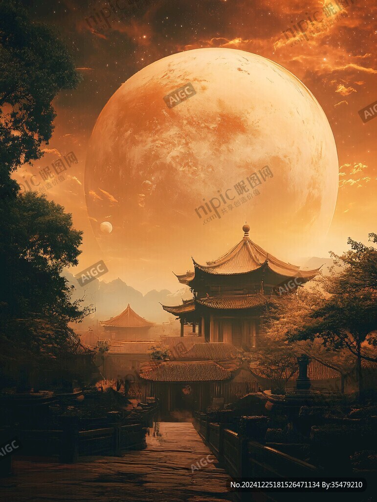 玄幻夜景