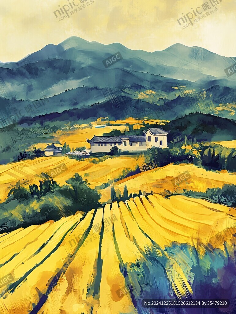 皖南插画