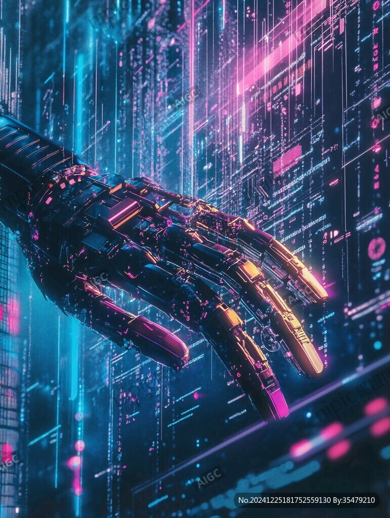 人工智能宣传背景图