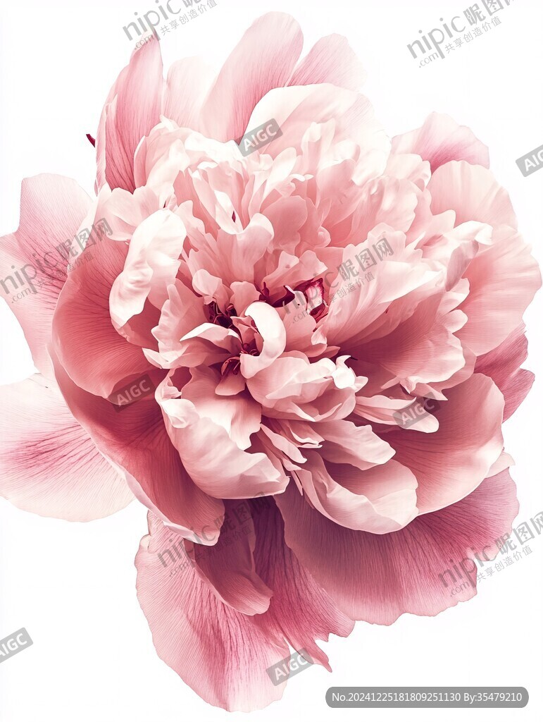 3d牡丹花卉