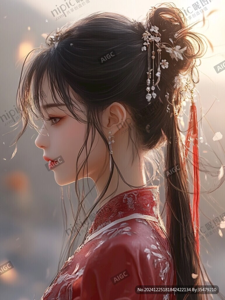 板绘人像